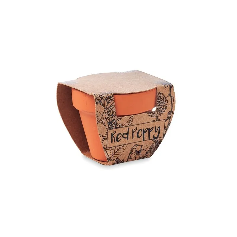 Pot Graines de Coquelicot RED POPPY