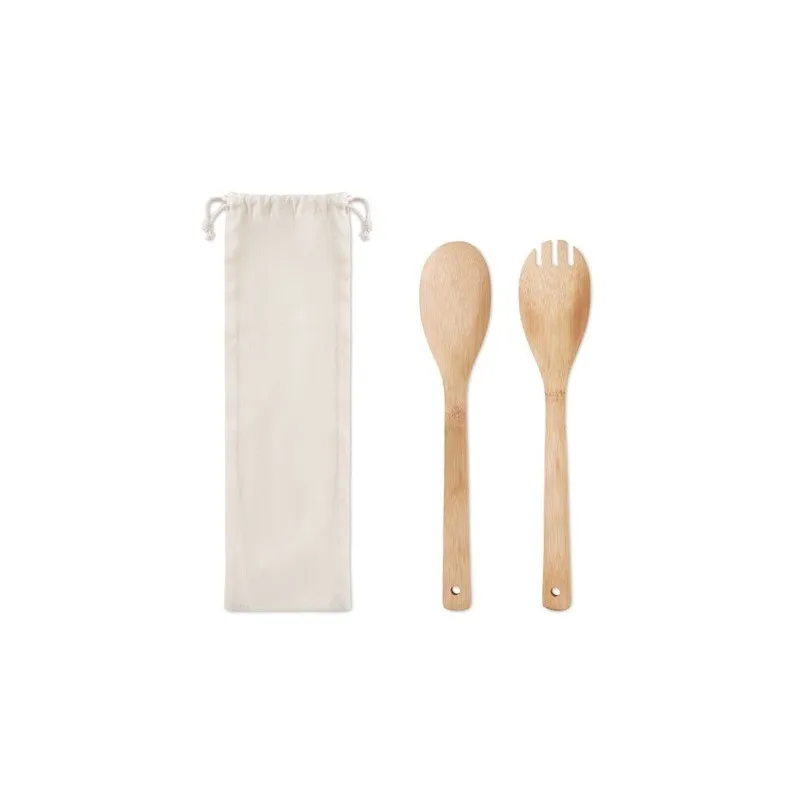 Couverts à salade en bambou MAYEN SET