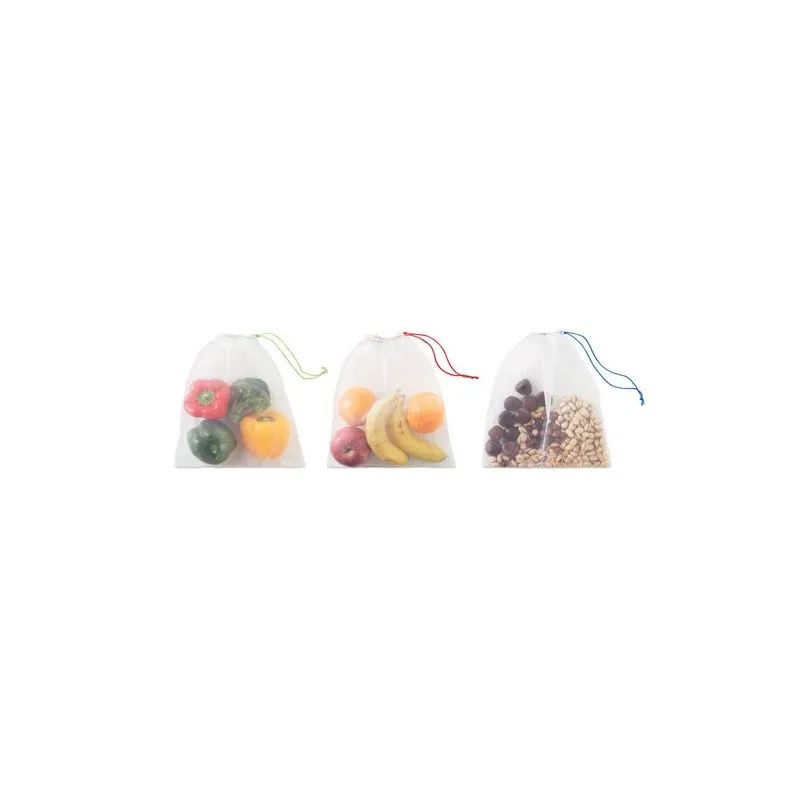 Lot de 3 Sacs RPET Veggie Set