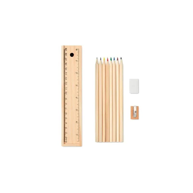 Set de 12 Crayons en Bois TODO SET