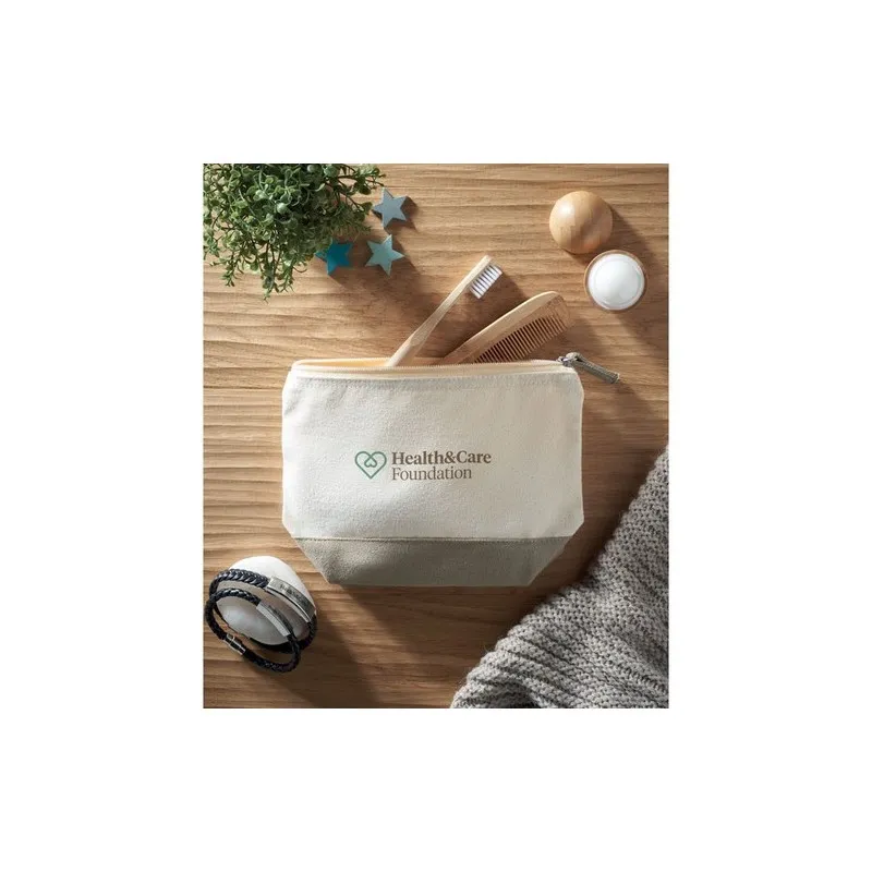 Trousse en coton bicolore KLEUREN - Élégance et Praticité