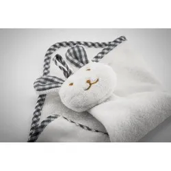 Serviette Lapin en Peluche HUG ME - Douceur et Fun Personnalisé 2