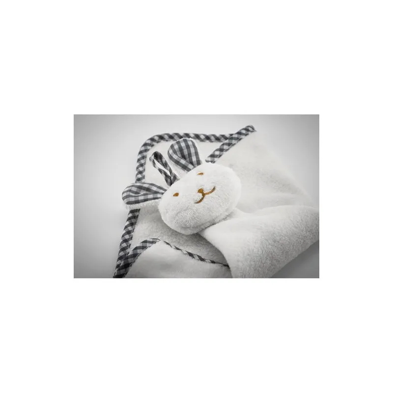 Serviette Lapin en Peluche HUG ME - Douceur et Fun Personnalisé