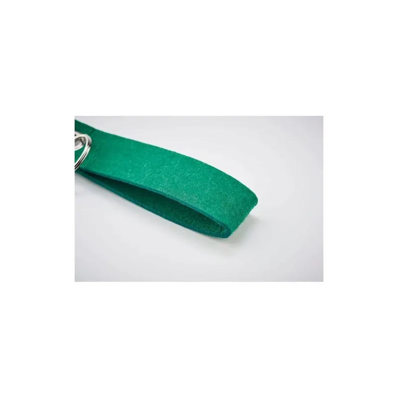 Porte-clés en feutre RPET SUORA - Écologique et Élégant