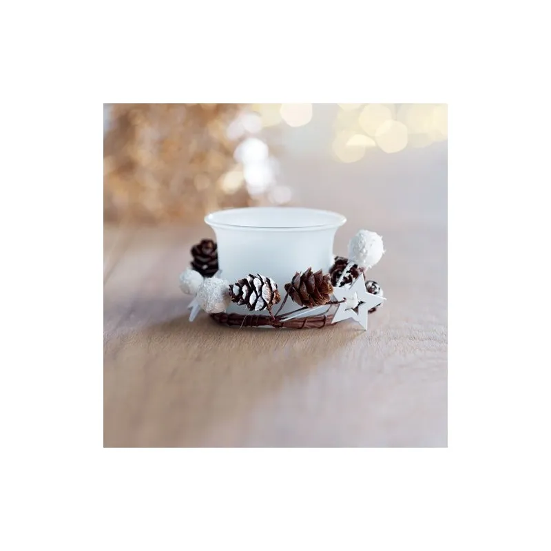 Bougeoir de Noël BOUGIE - Élégance festive
