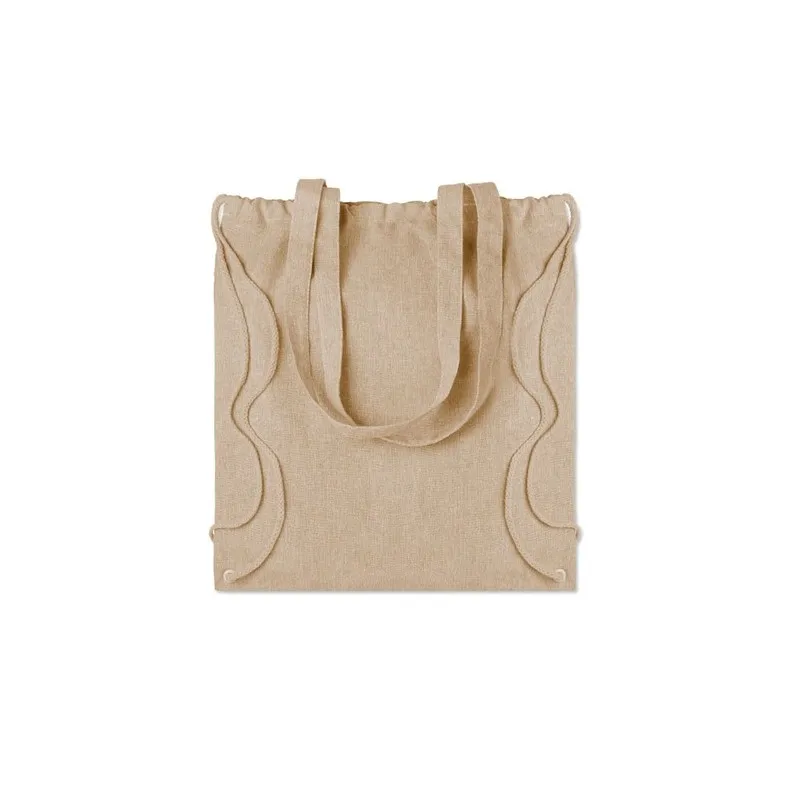 Sac en Coton Recyclé MOIRA DUO - Écolo et Pratique Personnalisé