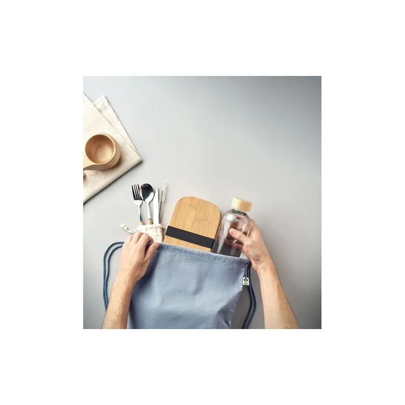 Sac à Cordon en Coton Organique YUKI COLOUR Personnalisé