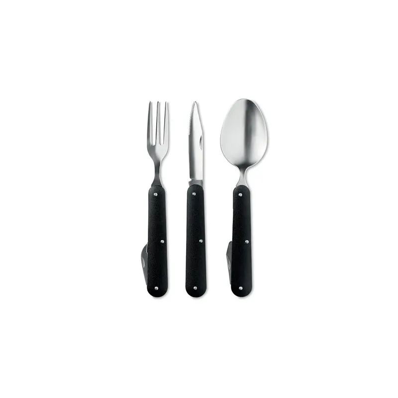 Couverts de Camping 3 Services - Pratiques et Élégants