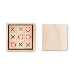 Jeu de Morpion en Bois TIC TAC TOE 2