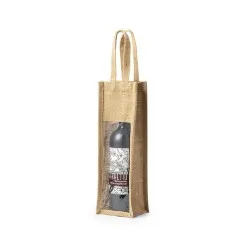Sac Holden en Toile de Jute pour Bouteille 2