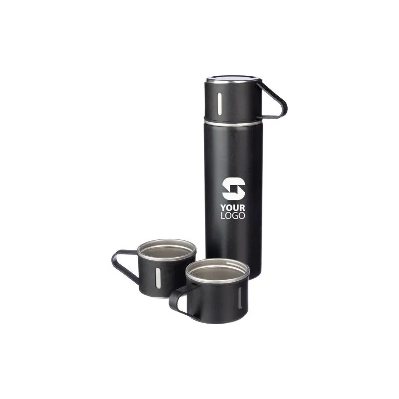 Set d’une bouteille isotherme et deux tasses Herbert