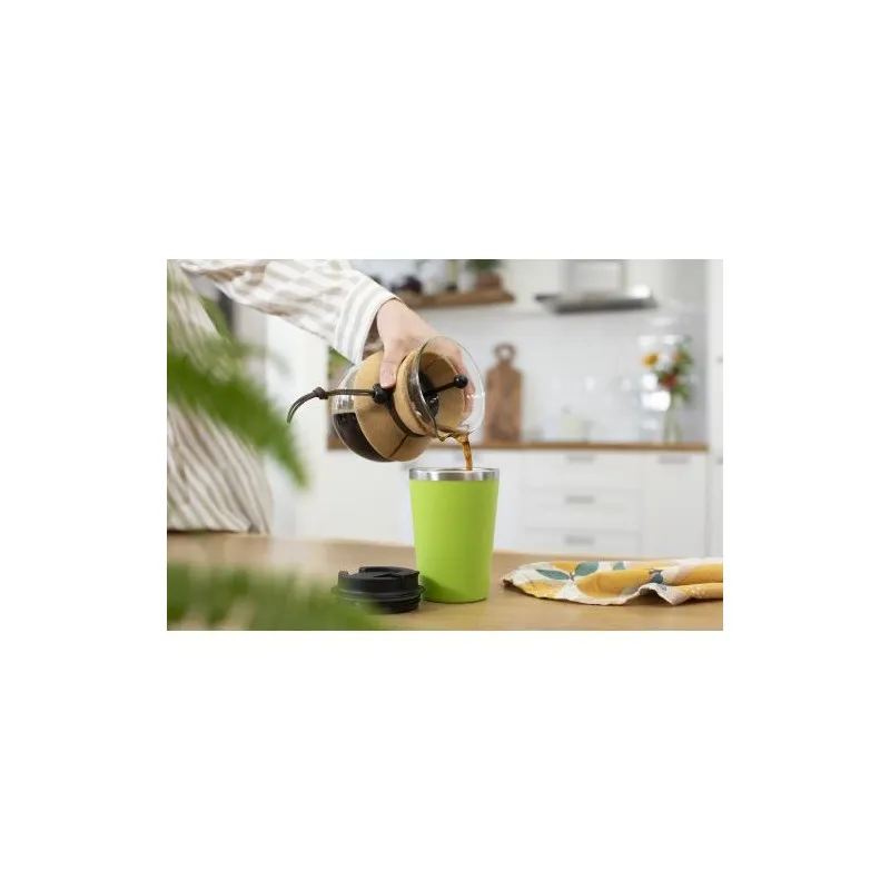 Mug en acier inoxydable Shay - Élégance et robustesse