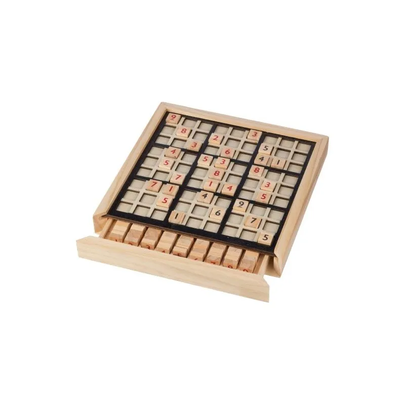 Jeu de Sudoku en Bois Christa