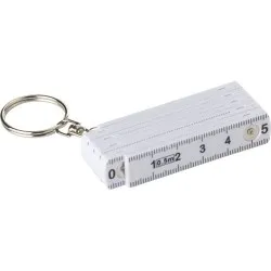 Porte-clés mètre-pliant 50 cm en plastique Holly 2
