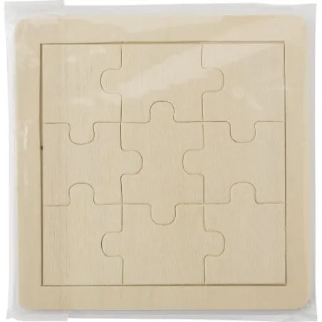 Puzzle en Bois Personnalisable - 9 Pièces Alvaro