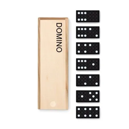 Jeu de Domino en Bois Élégant