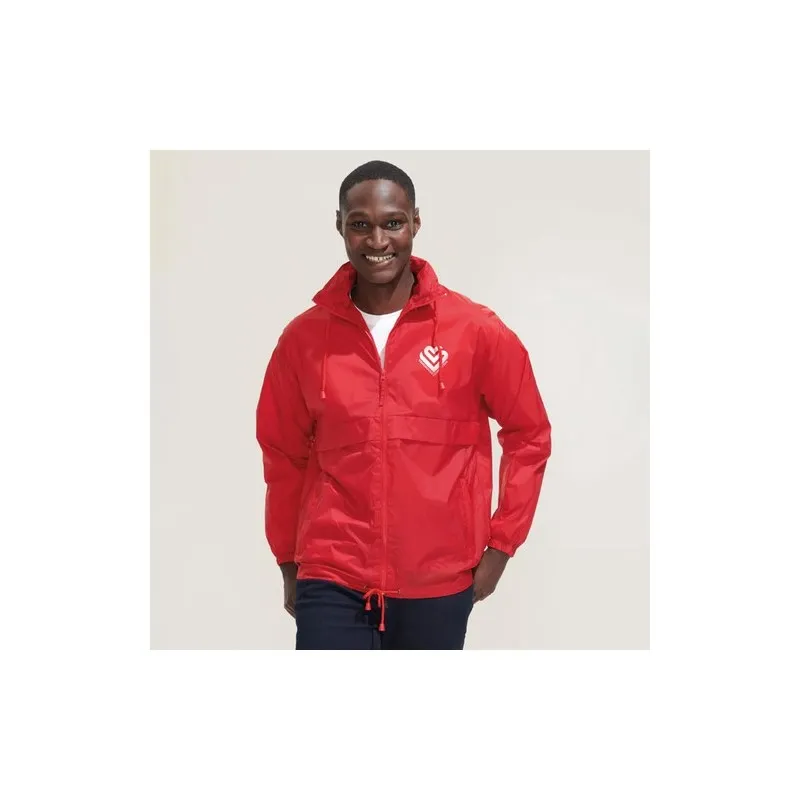 Veste Coupe-Vent Unisexe SURF - Idéale pour le Sport