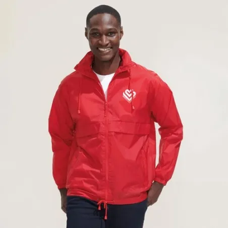 Veste Coupe-Vent Unisexe SURF - Idéale pour le Sport