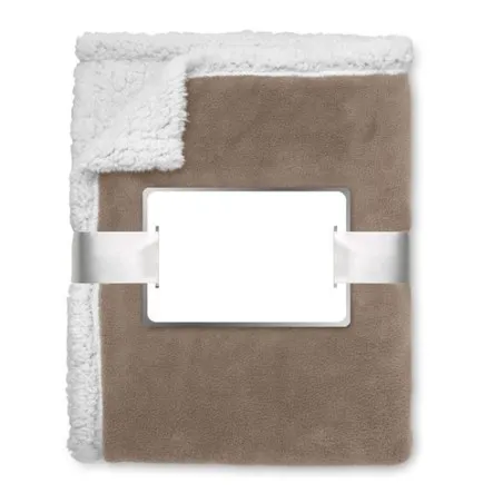 Couverture PP/Sherpa ZERMATT : Confort et Élégance