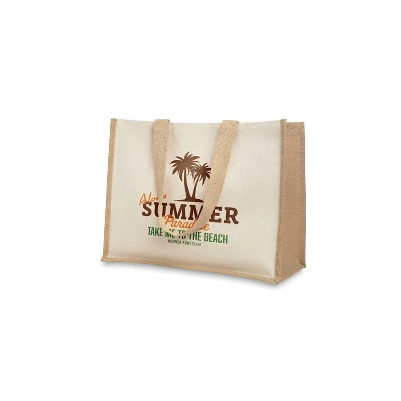 Sac de Courses en Toile de Jute CAMPO DE FIORI Personnalisé