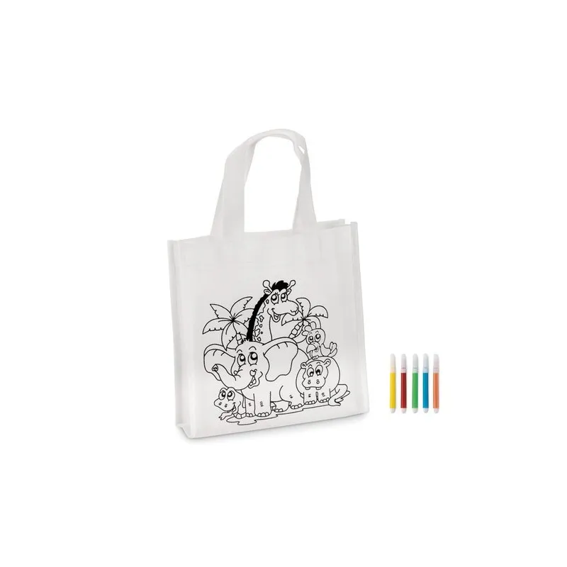 Mini Shopping Bag SHOOPIE - Sac à Colorier Personnalisé