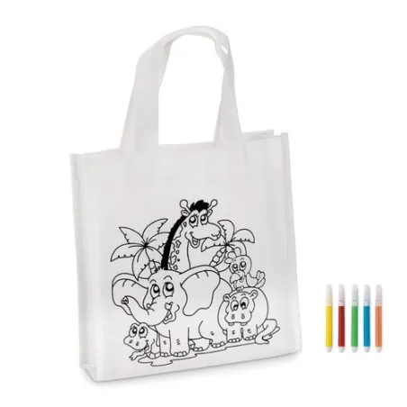 Mini Shopping Bag SHOOPIE - Sac à Colorier Personnalisé