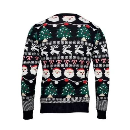 Pull LED de Noël L/XL - Brillez en Fête !