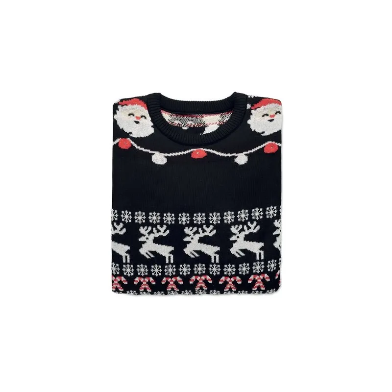Pull LED de Noël L/XL - Brillez en Fête !