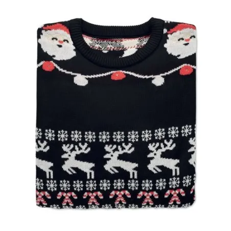 Pull LED de Noël L/XL - Brillez en Fête !