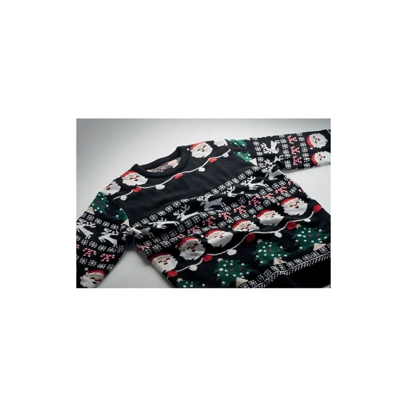 Pull LED de Noël L/XL - Brillez en Fête !