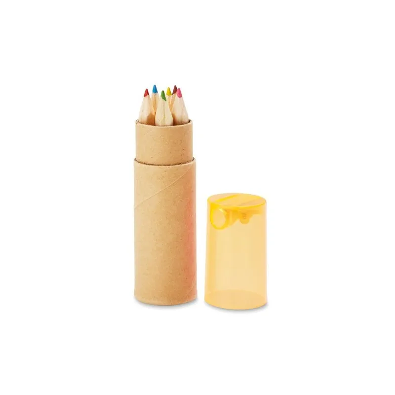 Tube de 6 Crayons de Couleur PETIT LAMBUT