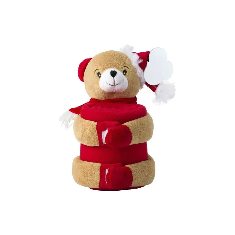 Peluche avec Plaid Polaire Andrew - Confort et Douceur