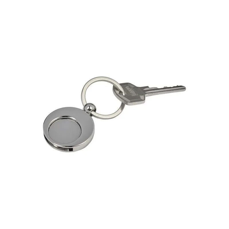 Porte-clés en métal avec jeton Christie