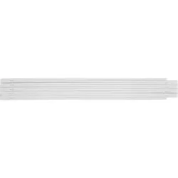 Mètre-pliant publicitaire 2 m en plastique Karl Personnalisé 2