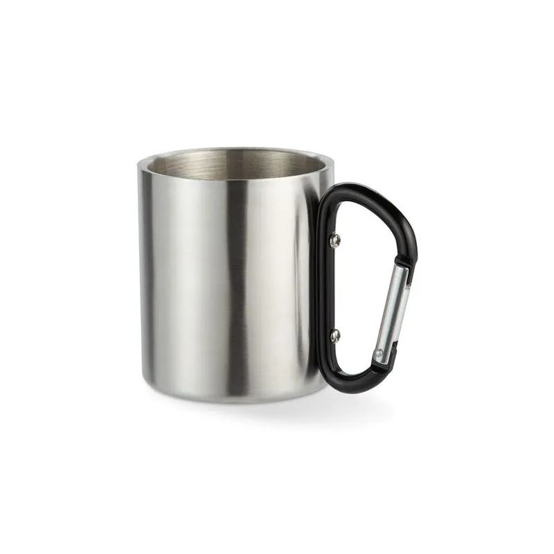 Mug Acier Inox avec Anse Mousqueton - TRUMBO
