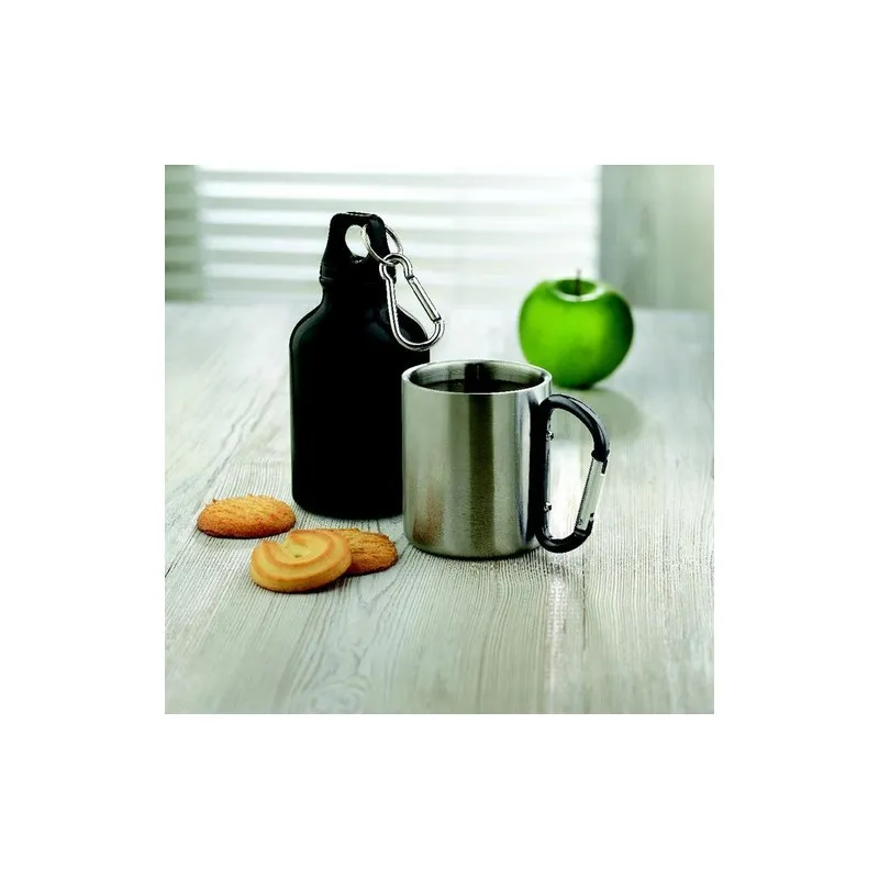 Mug Acier Inox avec Anse Mousqueton - TRUMBO