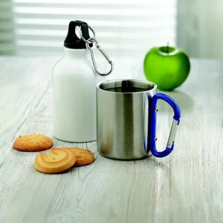 Mug Acier Inox avec Anse Mousqueton - TRUMBO