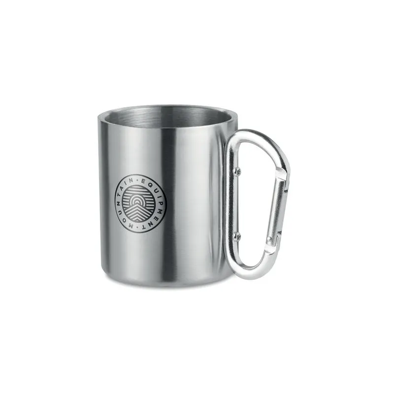 Mug Acier Inox avec Anse Mousqueton - TRUMBO