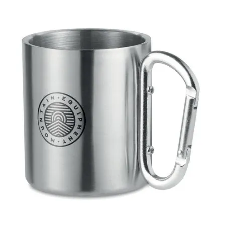 Mug Acier Inox avec Anse Mousqueton - TRUMBO