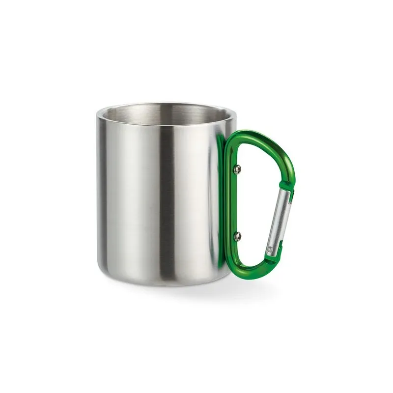 Mug Acier Inox avec Anse Mousqueton - TRUMBO