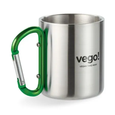 Mug Acier Inox avec Anse Mousqueton - TRUMBO