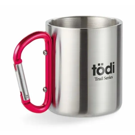 Mug Acier Inox avec Anse Mousqueton - TRUMBO