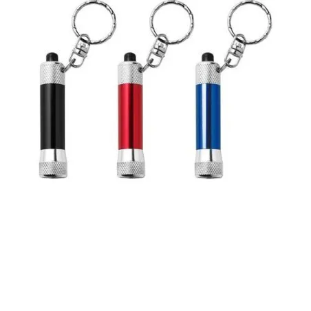 Porte-clés torche en métal Audrey - Pratique et Élégant
