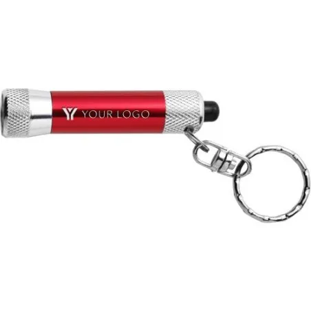 Porte-clés torche en métal Audrey - Pratique et Élégant