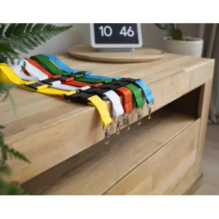 Lanyard en Polyester Bobbi - Pratique et Personnalisable