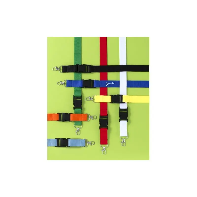 Lanyard en Polyester Bobbi - Pratique et Personnalisable