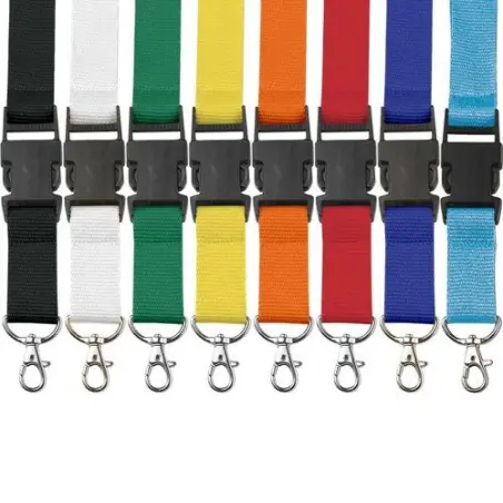 Lanyard en Polyester Bobbi - Pratique et Personnalisable