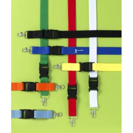 Lanyard en Polyester Bobbi - Pratique et Personnalisable