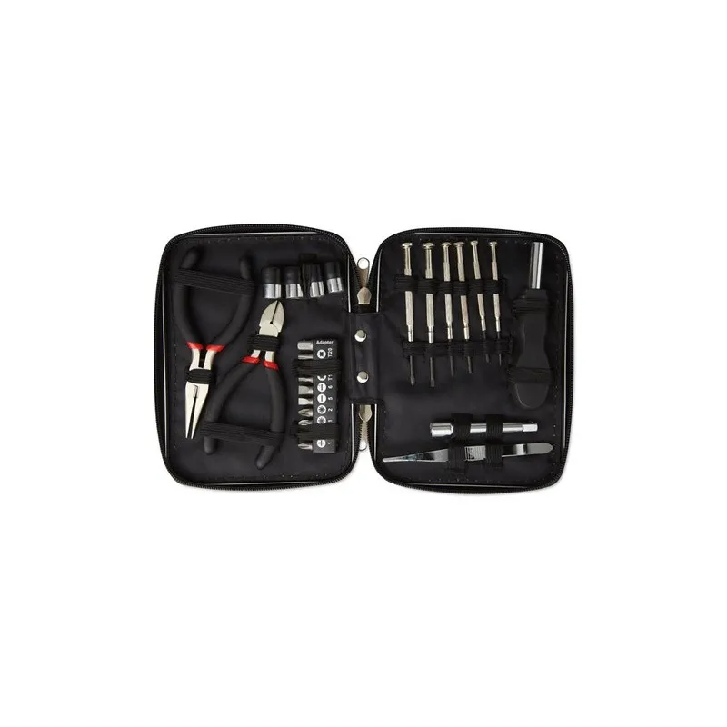 Jeu d'outils PAUL en aluminium - Pratique et complet Personnalisé