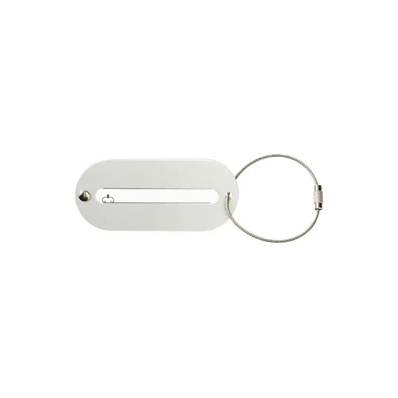 Étiquette de Valise en Aluminium Isa